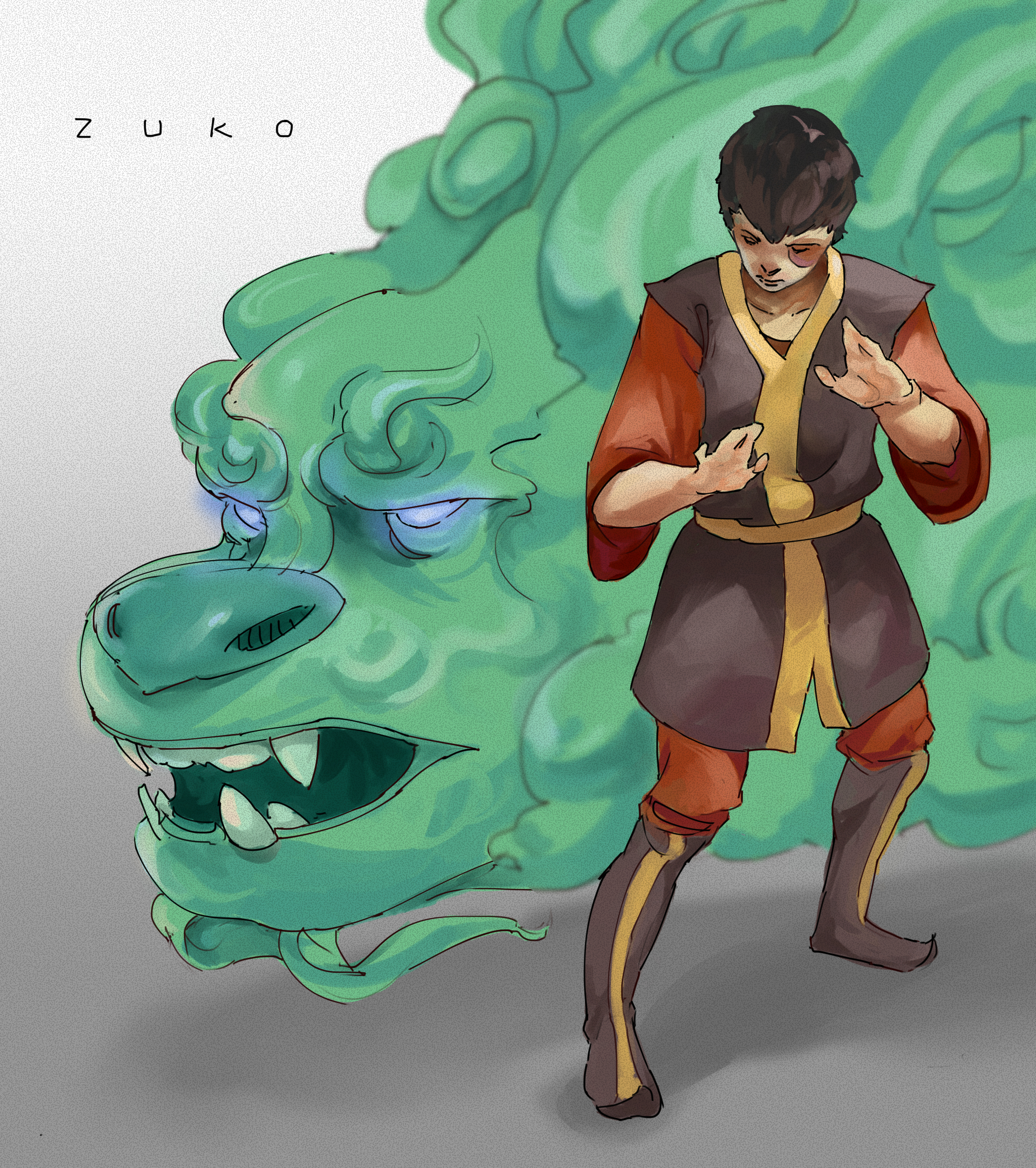 Zuko fan art